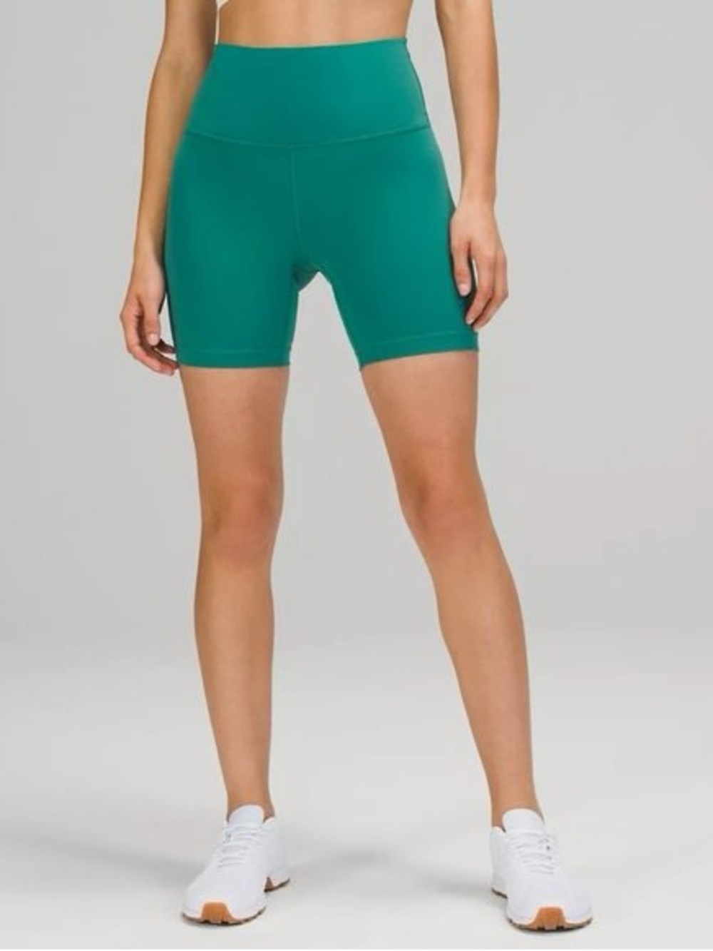 Lululemon High-Rise Teal Bike Shorts - Women